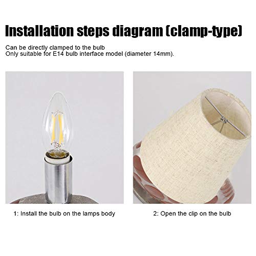 6 st. Wandlamp Shade Stof Lampschade Nordic Style Chandelier Lampschade voor Home Decoratie Verlichting Accessoires 4