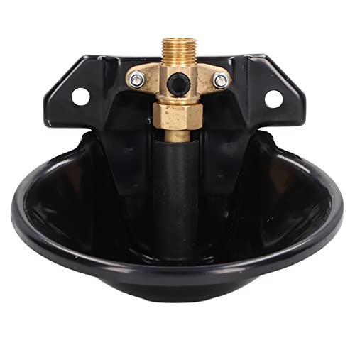 Automatische Sheep Water Bowl, Roestvrij stalen Goat Drink Bowl met koperen klep en Touch Switch, Automatische Schapen Drink Bowl 3