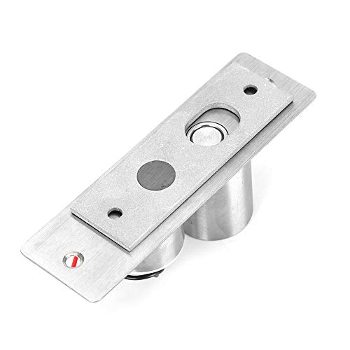DC 12V 2 Wire Mini Embedded Electric Bolt Lock - Glazen deurbeveiliging toegangscontrolesysteem met roestvrij staal Bolt ontwerp voor thuis en kantoor handige bescherming