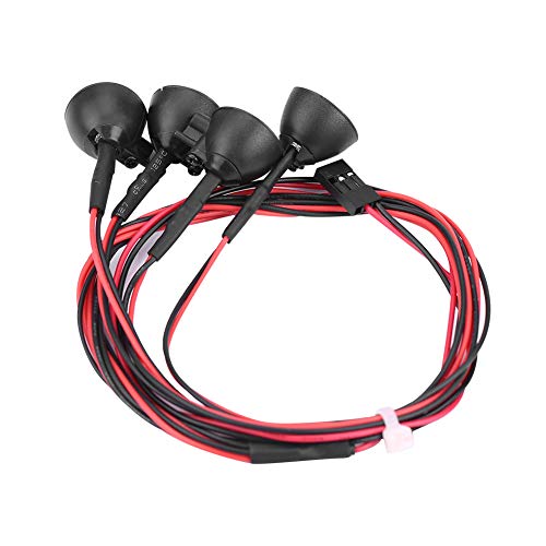 RC LED Light Bar, RC Crawler LED Lights Bar dak verlichting Lamp upgrade accessoire Compatibel met Axial scx10 Car(White) 5