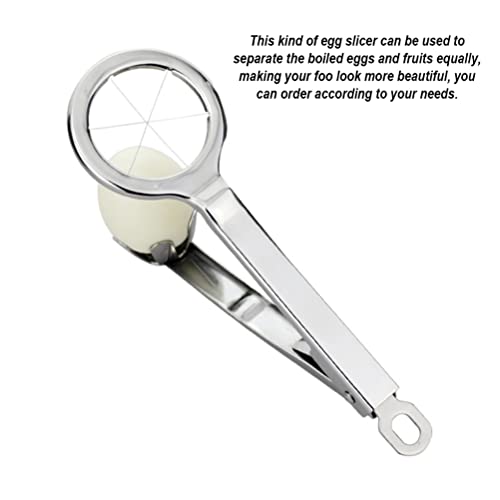 Stainless Steel Egg Cutter, Egg Divider Splitsing, Egg Pieces/Divider, Snijtangen, Fruitsnijder, Multi-Purpose Egg Cutter, Aardbeisnijder, Keukengereedschappen 3