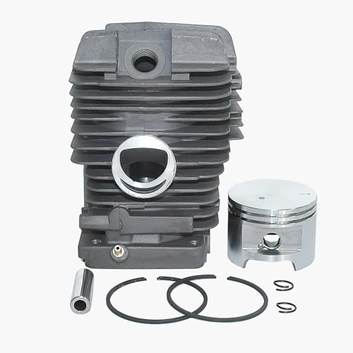 Cilinder en Piston Kit, 49mm Cilinder Kit voor Stihl MS390 039 MS310 MS290 029 MS 390 310 290 Kettingzagen OEM vervanging voor 1127 020 1216 met Pin/Ring/Lock set