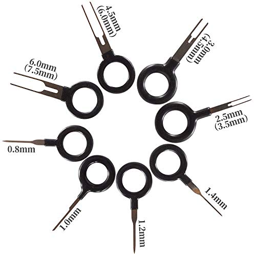 26 st. Car Cable Plug Demontage Tool Terminal Plug Connection Demontage Release Tool voor platte en ronde Plug Contacten 3