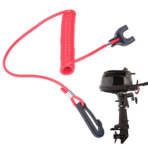 Noodstopschakelaar Safety Cord Tether 0176288 Noodtouw voor Evinrude OMC Buitenboordmotoren 5