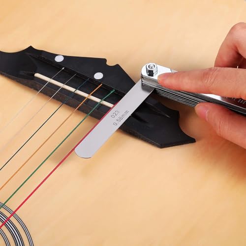 Zee 72PCS Gitaargereedschap set Gitaar Gereedschap Reparatie Onderhoud Gereedschap Set voor Elektrische Gitaar Bass voor elektrische gitaar, Bassen enz. 4