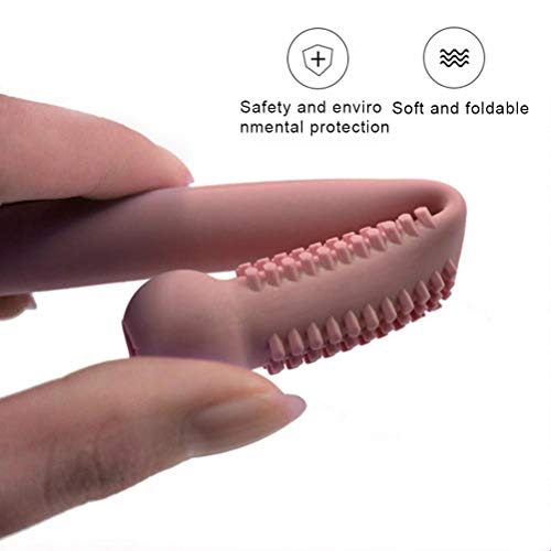 Pak van 4 Holle Teethers Tanden Sensory Kauwspeelgoed voor baby's vanaf 0 maanden, Vernieuwing Resistent, Zachte Textures Molar Rod voor zuigelingen en peuters