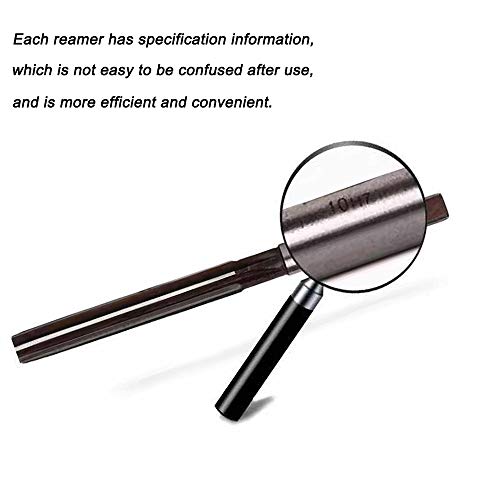 8MM Hand Reamer Legering Hulpmiddel Staal H7 Straight Fluiten Hand Maling Cutter Tool