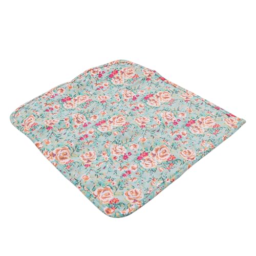 Zee grote capaciteit Canvas opslagzak voor acryl olie aquarel Gouache kunstborstel grote capaciteit borstel Tote Bag, Bloemen 5