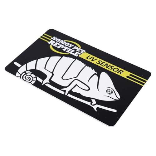 4 Stuk Reptiel UVB Testkaart - Herbruikbare UV-sensor voor snelle detectie van UVB-straling van Reptielenbollen - Essentiële gereedschap voor Reptieleneigenaren