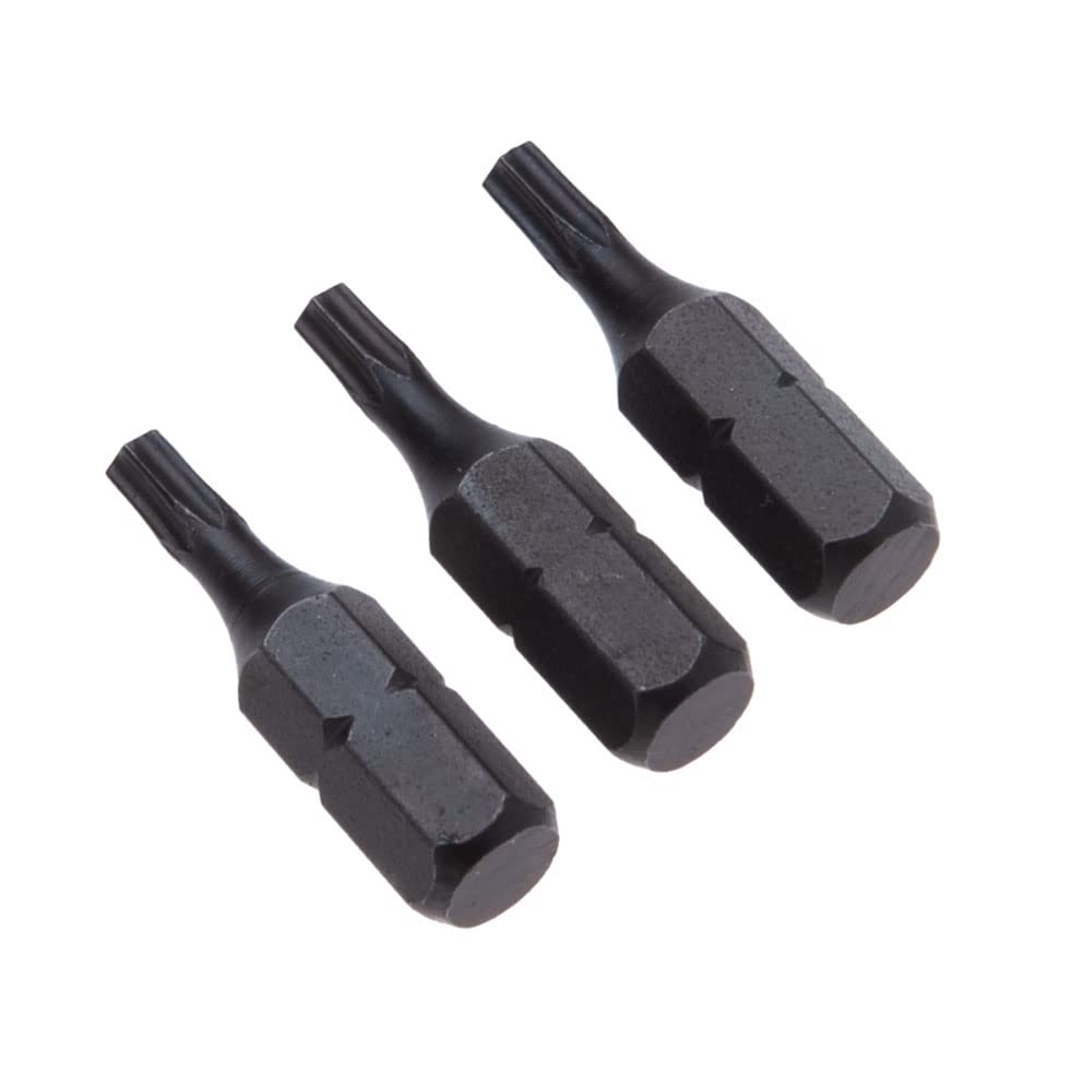 T40 Torx bit, stervormige schroevendraaier 40mmx25mm, Torx hoofddriver met sterpatroon gemaakt van gesmeed staal, 6-Lobe Torsion Point ontworpen voor schroevendraaier, Cordless Drill (3st)