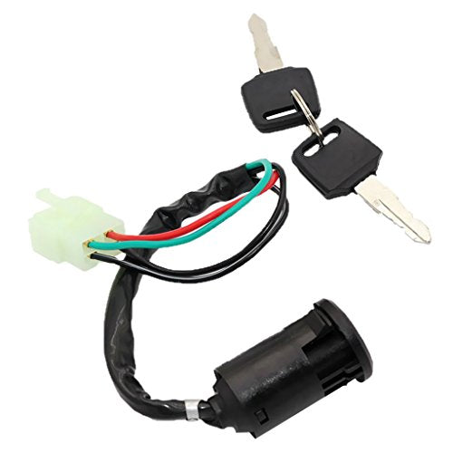 5 st ontstekingslot, waterdichte motor ontstekingslot 4 wires plug voor Off-road Motor Atv Dirt Bike