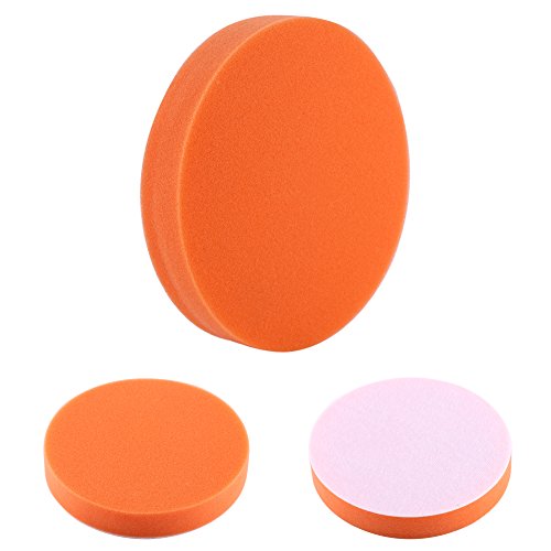 10st 6"(150mm) Inch Polijsten Pads/Buffing Sponge Was Voor Nettyer Auto Schuren Buffing Oranje 5