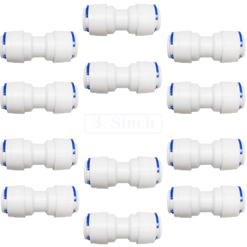 RO Waterfilter geschikt voor 3/8 Inch Push Fit Straight Plug voor RO-systeem Drank Output Waterzuiveraar Pure Water Machines Direct Drinkfontein