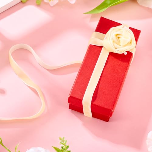 50m Velvet Ribbon 10mm Single Sided Velvet Ribbons Beige Bow Making Libbons for DIY Crafts Cadeau Verpakking Bow Choker Haar Tie Kleding Accessoires