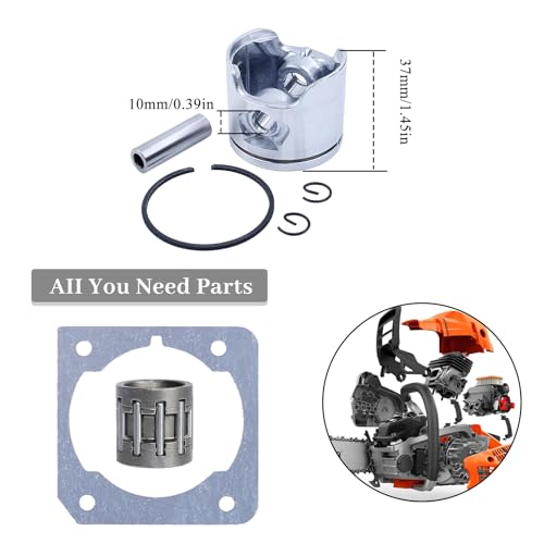 44mm piston Pin Ring naald lager cilinder pakking Kit Fit Husqvarna 350 351 2150 CS2150 CS2145 kettingzaag