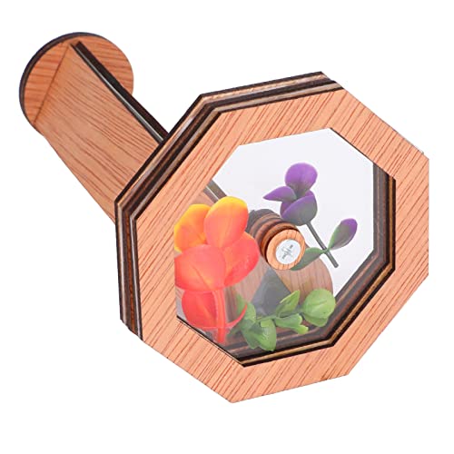 DIY Caleidoscoop Kit, Ontwikkel Creativiteit Stimuleren Verbeelding Kinderen Kaleidoscope, Beuk Rotating Kaleidoscope Kit voor kinderen