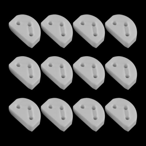 Zee 12 stuks klass NLke gitaarnaarhouder voor akoestische klass NLke nylonsnarige gitaar wit 3