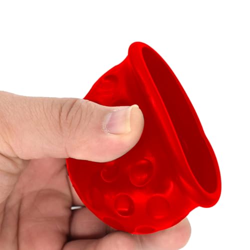 stuks trekhaakkap, universele trekhaakkap, rubberen trekhaakkap, rood 4