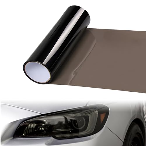 120 x 30 cm koplampfilm, getinte film voor auto, zwart, autofilm, zelfklevende koplampen, achterlichten, vinylfilm, transparante getinte film voor auto, achterlichten, mistlichten