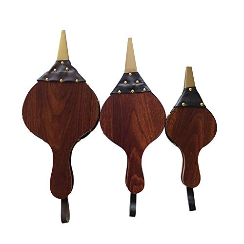 Brandhaard Bellows Indoor Wood Fire Fan Great Tool for Fireplace, Fire Pit, houtkachel, BBQ, Outdoor Camping