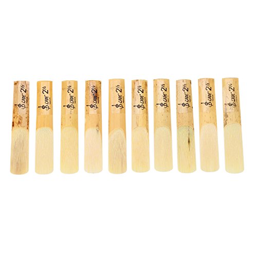 Klarinet Reeds 2.5,10 st Plastic BB B Plat 2,5 Klarinet Reeds Reparatie Onderdelen Riet Accessoires 5