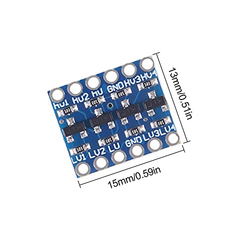 15st 4 kanalen IIC I2C Logic Level Converter Bi-directionele Module 3.3V naar 5V Shifter voor Arduino (Pack van 15)