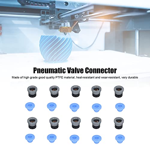 10 Set Pneumatische Valve Connector Headfor Extruder, Push To Connect Fittings, 3D Printer Accessoires, PTFE ECAS04 4