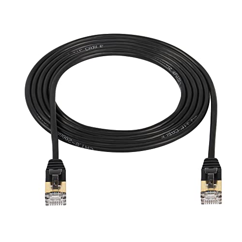 RJ45 Cat8 Ethernetkabel, man naar plug, Cat8 High Speed Network Cable, 40Gbit/s, 2000 MHz, SFTP voor Router, Modem, Server enz. (2m)