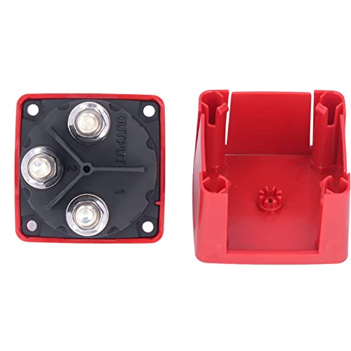 Batterijschakelaar, Batterijschakelaar, 300A, 3 posities, Dual Circuit Power Diconnect Cut Isolator voor Marine Boat Car Truck Trump 3