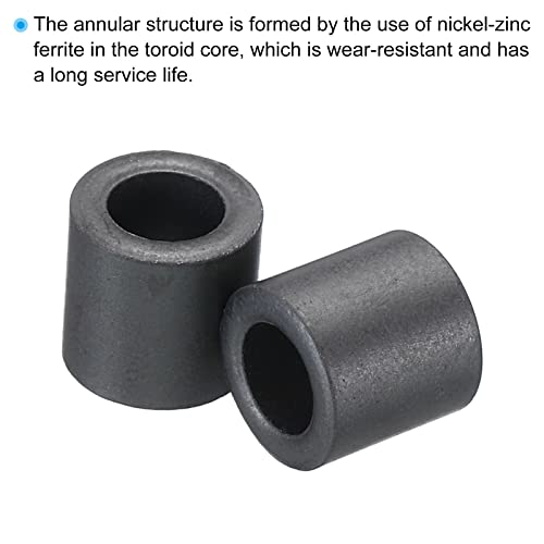 20 st ferriet toroid kern toroid kern 0,4" ADx0.2" IDx0.4" H Ferrite ringen transformator ferriet toroid kernen voor EMI/RFI filters zwart 4