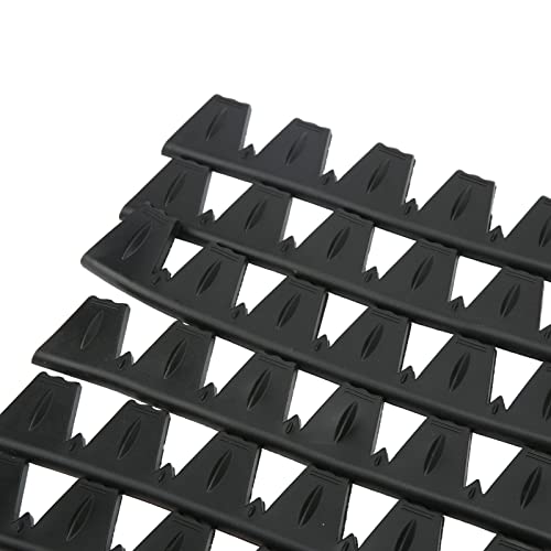 8st Front Bumper Scrape Guard, Front Bumper Protector Anti-Scratch Universal Front Bumper Protector Accessoire Geschikt voor Cars(Zwart) 5