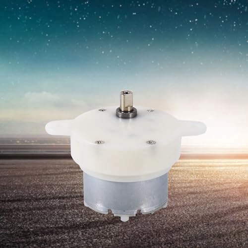 DC12V High Torque Motor, Slow Speed Electric Motor/Gearbox 3rpm 4mm Shaft Diameter Micromotor