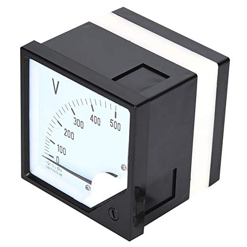 AC 0 - 500 V voltmeter met paneel, meetinstrumenten, voltmeter, analoge voltmeter, naaldteller voor elektronische regeleenheden