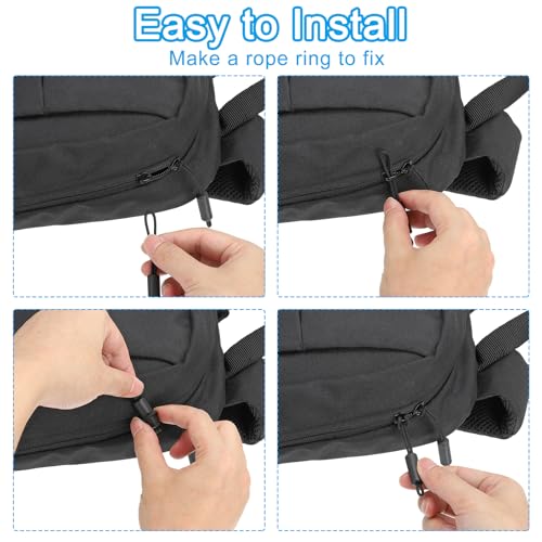 Vervanging ritssluiting, Nylon ritssluiting Slider Helper Extension Fixer voor Bagage, Tent, Rugzak 4