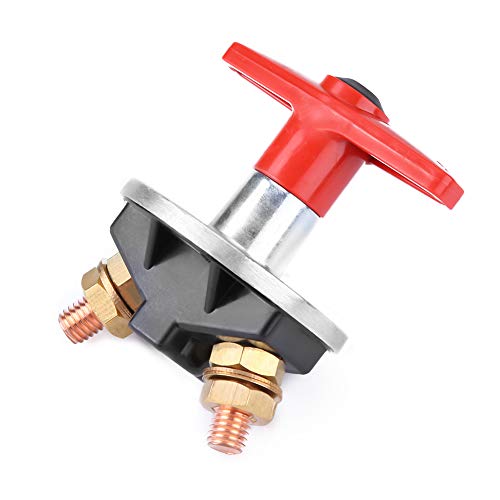 Switch Auto Batterij 12V-60V isolator Power Key loskoppelen Eenvoudige installatie Roestvrij voor elektrische apparatuur snijden Batterij trekker