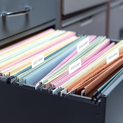 Verpakking van 480 Index Tabs Zelfklevende 40 x 26 mm Page Markers, Kleefstrookjes, Pastel Page Markers, Marker Strips, Wit, PET Side Markers voor Boeken, Documenten, Bestanden, Kantoor 5