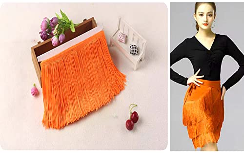 15 cm x 1 m Fringe Border, Fringe Ribbon Decoratie Lint Dans Fringes, Snij Fringes, Zijde Tassel, Fringes, Linten voor Naaien, DIY Crafts, Kleding, Lingerie, Kostuums, Gordijnen, Decoratie