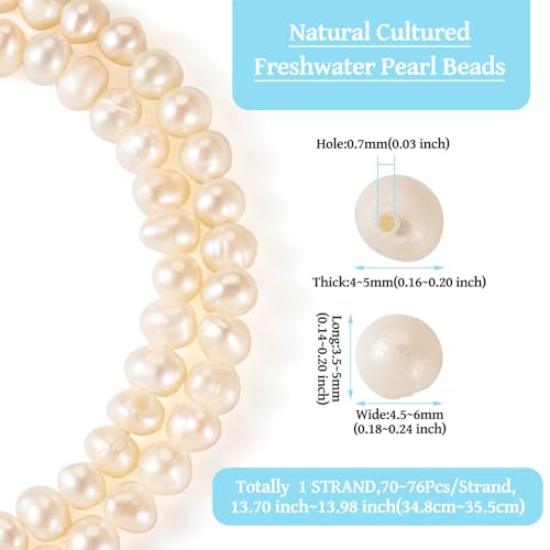 Natuurlijke Zoetwater Parel kralen barokke Oval Lose Parel kralen voor zomer bruiloft armband ketting oorbellen maken 1 Strand 3