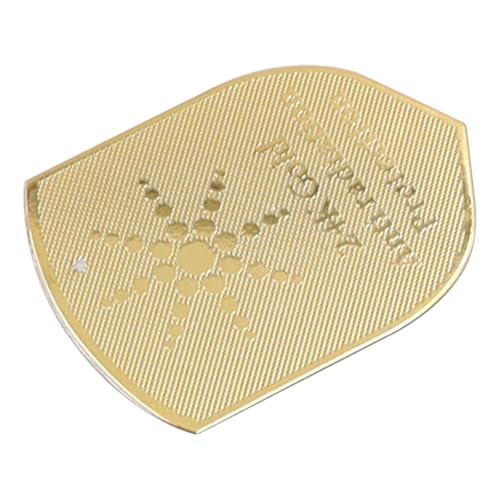 Zee 4 stuks Anti-straling Stickers EMF Anti-straling Board voor Tablet Laptop 24K Goud 4