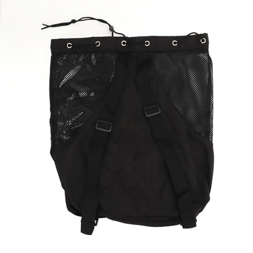 Strand Rugzak,Strandrugzakken met verstelbare schouderband grote capaciteit, lichtgewicht Ademend Mesh En PVC Zwemmen Mesh Rugzak