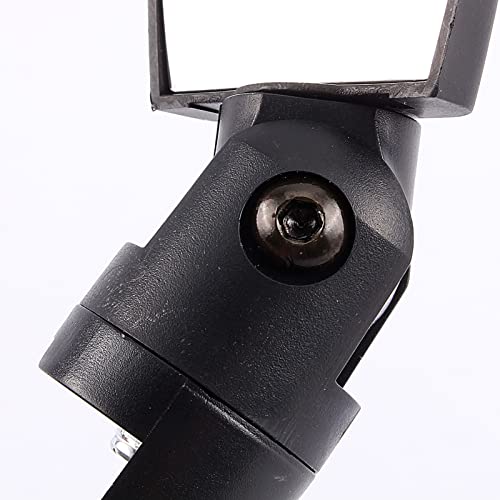 Fiets Achteruitkijkspiegel Duurzame Chrome Verstelbaar Verstelbaar om veilig rijden Zwarte Fiets Spiegels voor Handlebar-Zefal Fiets Achteruitspiegel