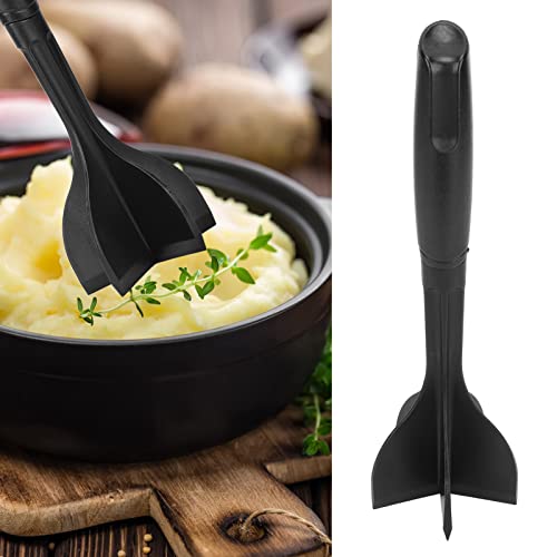 Vlees Chopper, gemalen vlees Smasher Vlees Pestle Ground Beef Smasher Mix Chopper Ground Meat Smasher 5 Blade Nylon Hamburger Chopper Heat Resistant voor Ground Beef 4