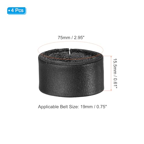 Leather Loop Keeper, Leather Loops Belt Keeper Loops Reinainer Strops Replacement