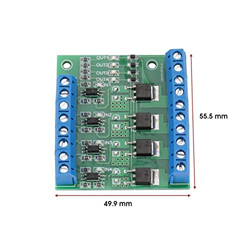 Module buis Mosfet 4-kanaals stuurprogramma Plc versterker Circuit Board Module front