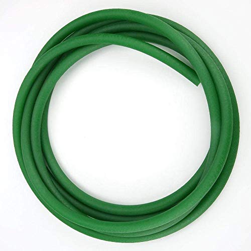 PU Drive Belt, Walfront Hoge kwaliteit Urethaan Ronde Belt Groene ruwe oppervlakte PU Polyurethaan Ronde Belt voor Drive Transmission (10mm * 3M)