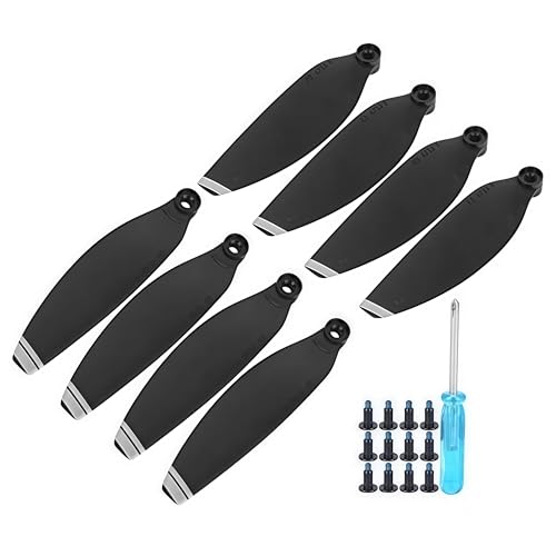 RC Drone Blade Propellers Helicopter Wing Accessory Geschikt voor Mini Accessoire (Zwart met Silver Edge)