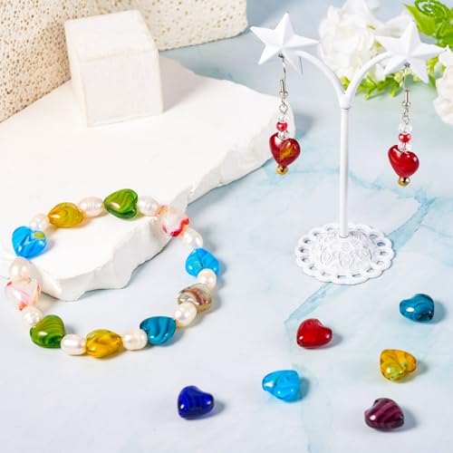 Millefiori kristal kralen, 66 stuks, 11 kleuren, handgemaakte lose spacer kralen voor DIY oorbellen, armband, ketting, sieraden 3
