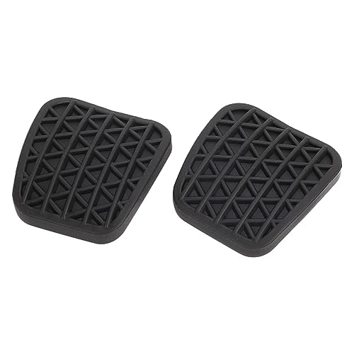 Remkoppeling Pedaal Pad, Koppeling Pedaal Pad Non-Slip Rubber remkoppeling Voet Pedaal Pad voor Astra J, voor Cascada (zwart) 5