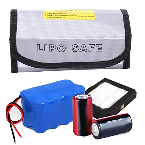 Lipo Batterij Safe Bag, Brandvrije Explosie Proof Veiligheid Guard Case Batterij Opladen Bescherming Bag Zak Sack Pouch Beschermer 4