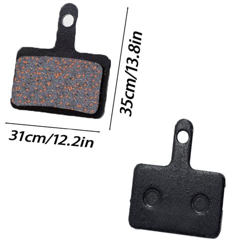Forlush 4 stuks Fietsremkussens, Schijffiets remkussens, remkussens, 4cm dik, Geschikt voor Mountain Bikes 3